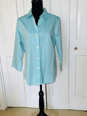 Foxcroft New with Tag Button Down Shirt